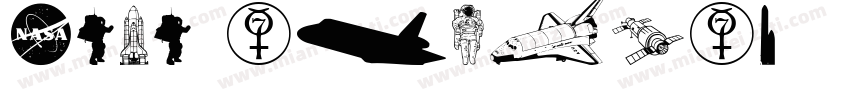 nasa medium字体转换